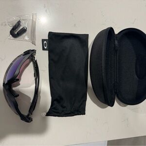 Oakley Black and Purple Sunglasses